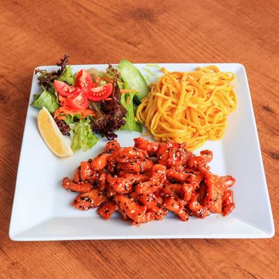 Sweet Chili Soslu Tavuk
