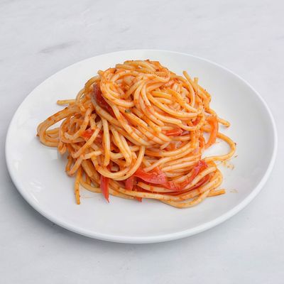 Salçalı Baharatlı Spagetti