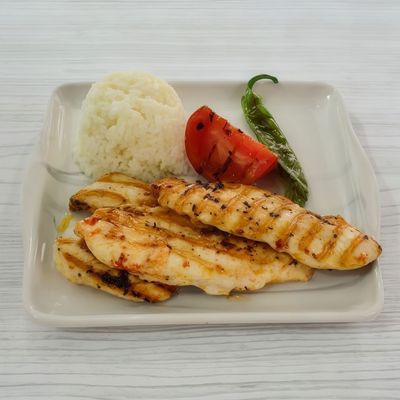 Izgara Tavuk & Pirinç Pilavı
