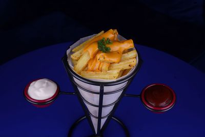Cheddar Soslu Patates Tava
