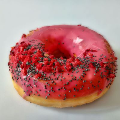 Twice Raspberry Donut