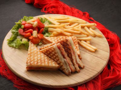 tam ekmek karışık tost + cola