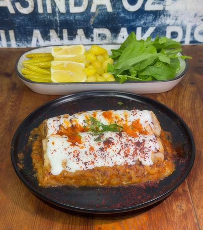 Patlıcanlı Tavuk Tantuni