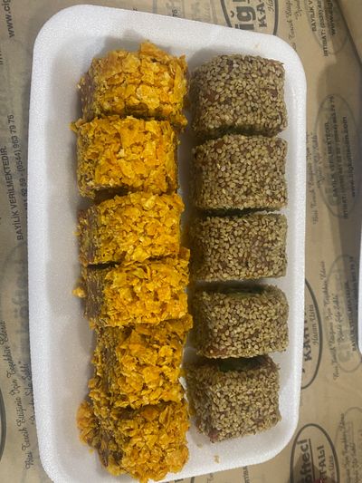 Doritos'lu Susamlı Suşi Çiğ Köfte
