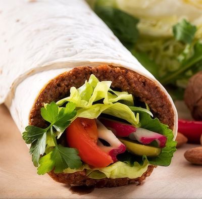 Mega Çiğ Köfte Dürüm (140 gr.)