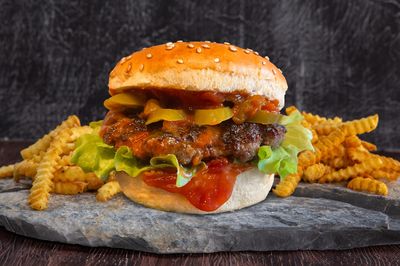 Regular Smash Spicy Burger