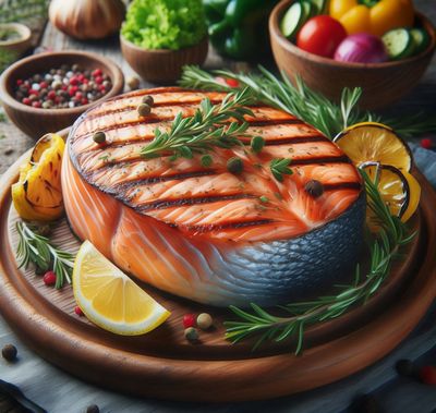 Krema Soslu Somon Biftek