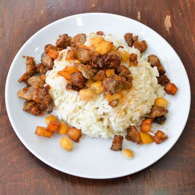 Arnavutciğerli Pilav