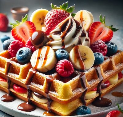 Waffle Meyve Şöleni (2 Kişilik)