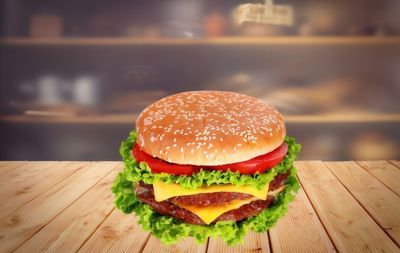 Hamburger & İçecek Menü
