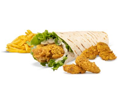 Chicken Roll + 2'li Chicken Tenders + 2'li Kanat