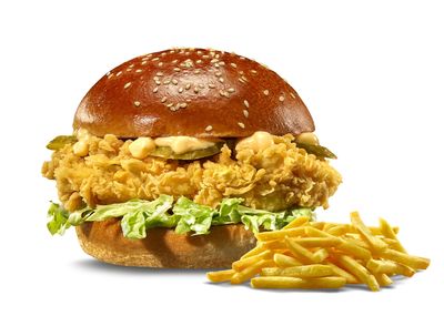 Klasik Chicken Burger