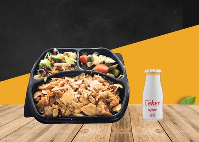 Pilav & Tavuk Döner (100 gr.) & İçecek Menü