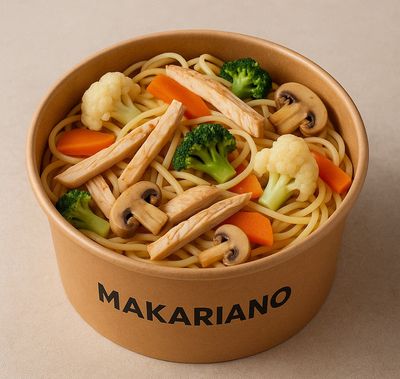 Sebze Mantarlı Mısırlı Spagetti