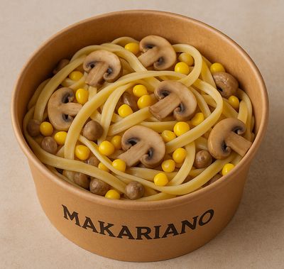 Mantarlı Mısırlı Fettuccine