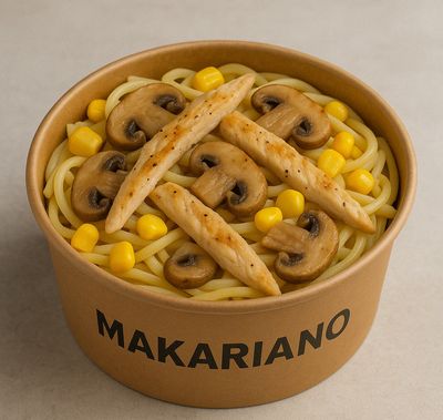 Tavuk Mantar Mısırlı Fettuccine