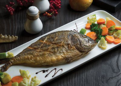 Kömür Ateşinde Çipura Izgara