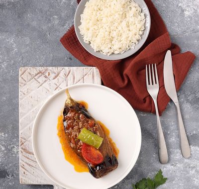 Karnıyarık & Pirinç Pilavı