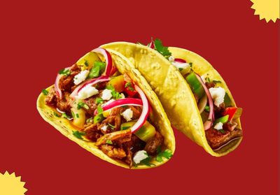 Soslu Tavuk Döner Taco