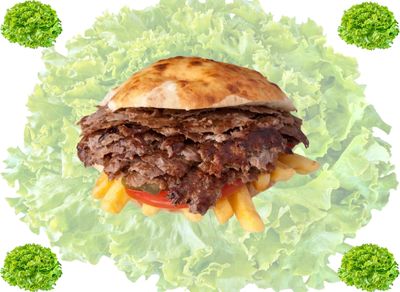 Tombik Ekmek Arası Yaprak Et Döner