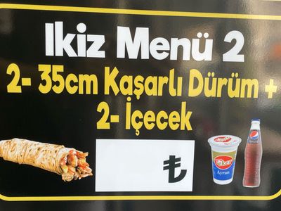 İkiz Menü 2