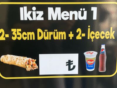 İkiz Menü 1