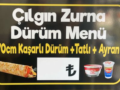 Çılgın Mega Dürüm Menü