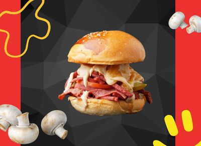 Mantarlı Kumru Burger