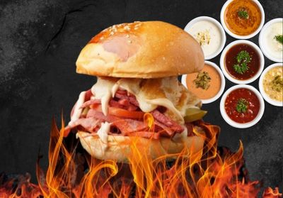 Bol Soslu Kumru Burger