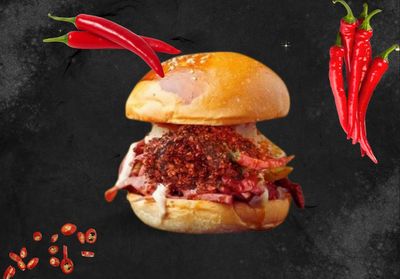 Özel Acı Soslu Kumru Burger