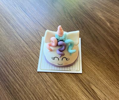 Şeker Hamur Unicorn Pasta (Adet)