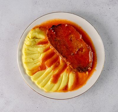 Püreli Rosto Köfte