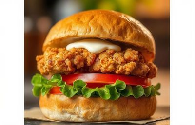Crispy Chicken Burger (450 gr.)