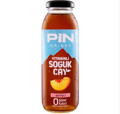Pin Ice Tea Şeftali (25 cl.)