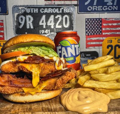 Rey's İrish Chicken Burger Menü