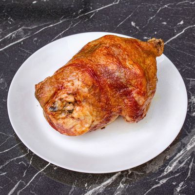 Özel Soslu Kömürde Piliç Çevirme (Bütün)