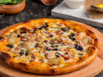 Ton Balıklı Pizza Orta 