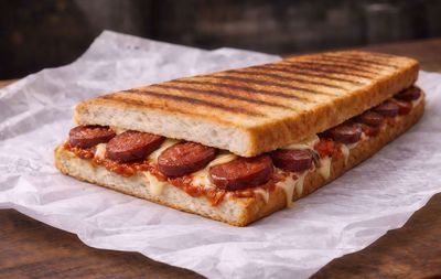 Sucuklu Kaşarlı Tost