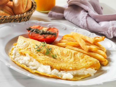 Beyaz Peynirli Omlet