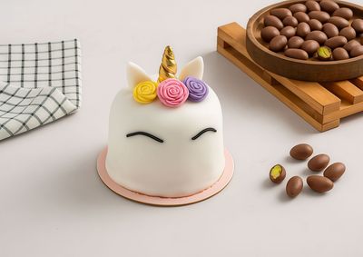 Unicorn Figürlü Pasta