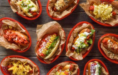 Rey's Mushroom Hot Dog