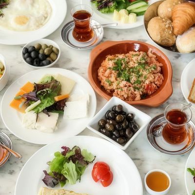 İki Kişilik Serpme Kahvaltı