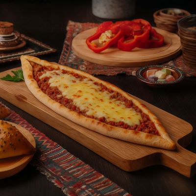 Kıymalı Kaşarlı Karadeniz Pidesi