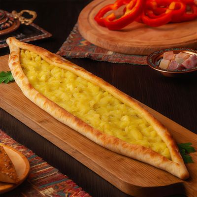 Patatesli Karadeniz Pidesi