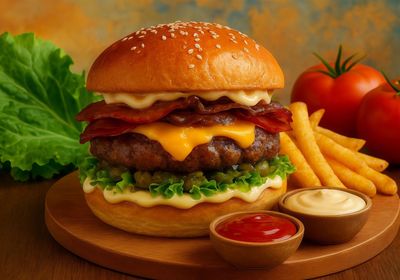 Pastırmalı Burger Keyfi (150 gr.)