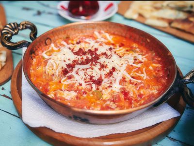 Kaşarlı menemen