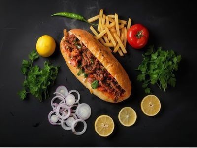 Tam Ekmek Arası Et Tantuni