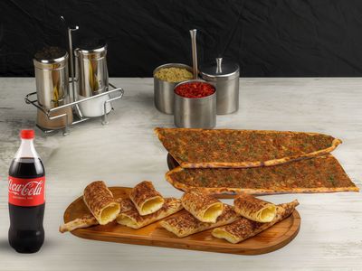 Kıymalı & Kaşarlı Pide Menü