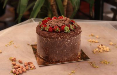 Çilekli Çikolatalı Pasta