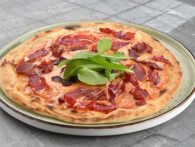 Füme Kaburgalı Pizza (Orta)